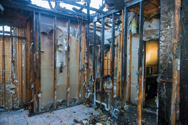 Professional Emergency Fire Cleanup technician working in Springfield, VA